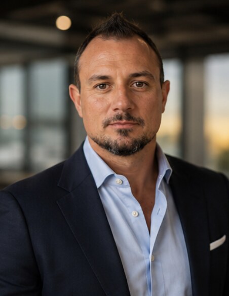 Justin Thomas in an executive advisory conversation